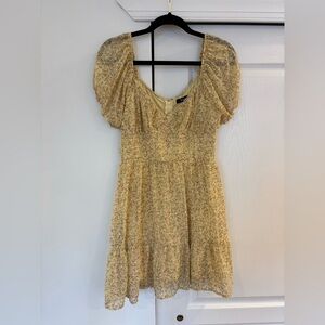 Floral Puff Sleeve Dress